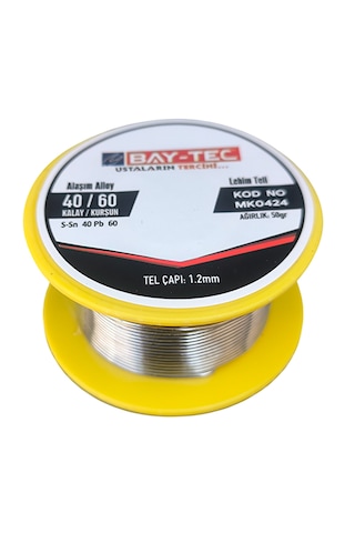 Bay-tec Profesyonel Lehim Teli 50 Gram