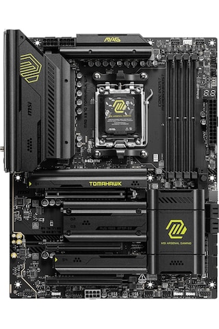 MSI MAG X870 Tomahawk WIFI AMD X870 8400 MHz (OC) DDR5 Soket AM5 ATX Anakart