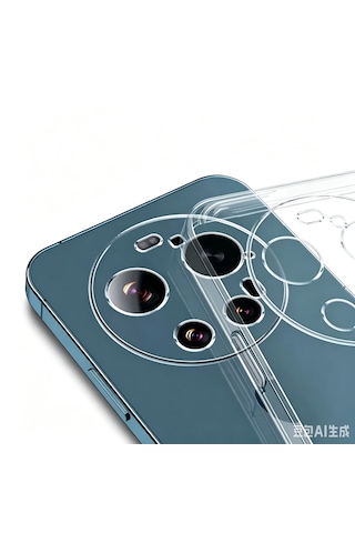 Xiaomi 17 Ultra Kılıf Darbe Emici Korumalı Pürüzsüz Esnek Şeffaf Silikon