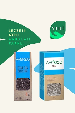 Wefood Siyah Chia 300 G