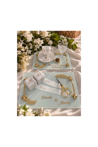 Kişiye Özel Söz Nişan Tepsisi İsimli Kahve Sunum Seti Gelin Damat Kahvesi - 927804862 Diğer Kişiye Özel Söz Nişan Tepsisi İsimli Kahve Sunum Seti Gelin Damat Kahvesi - 927804862 Diğer