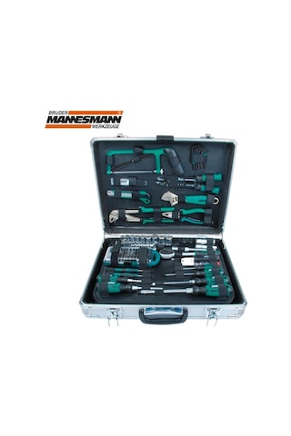 Mannesmann 29072 Alüminyum Takım Çantalı Alet Seti 124 Parça