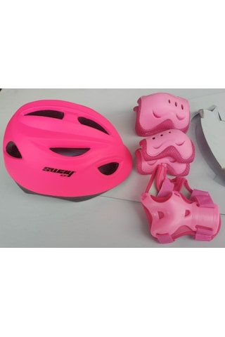 Çocuk Kask Ve Dizlik Dirseklik Seti E Belgeli