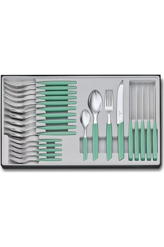 Victorinox 6.9096.11W41.24 Swiss Modern 24 Parça Masa Seti