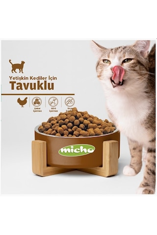 Micho Tavuklu Hamsili ve Pirinçli Yetişkin Kedi Maması 1500 G