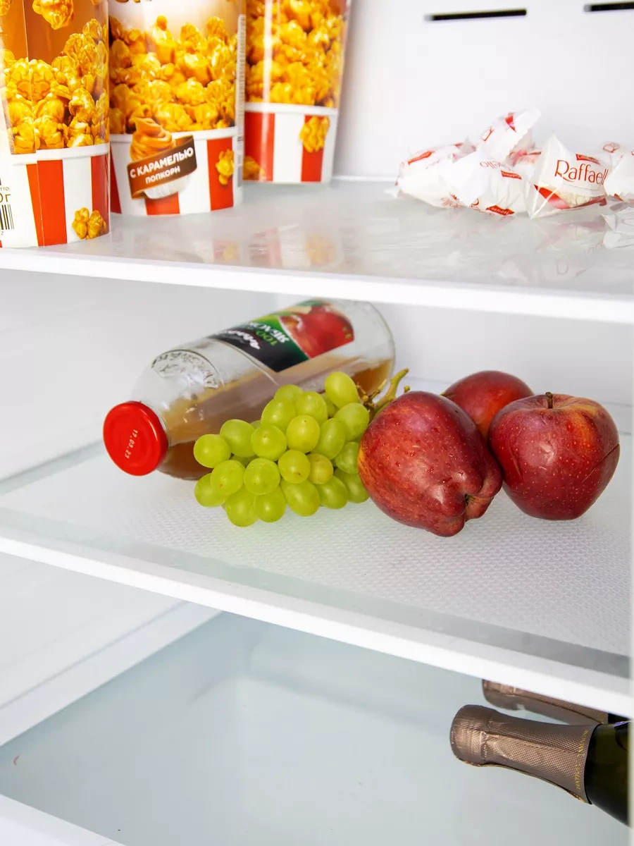 Kuchenmatt Buzdolabı Rafları Ve Mutfak Çekmeceleri İçin Paspas Seti 224520544 Beyaz, Şeffaf