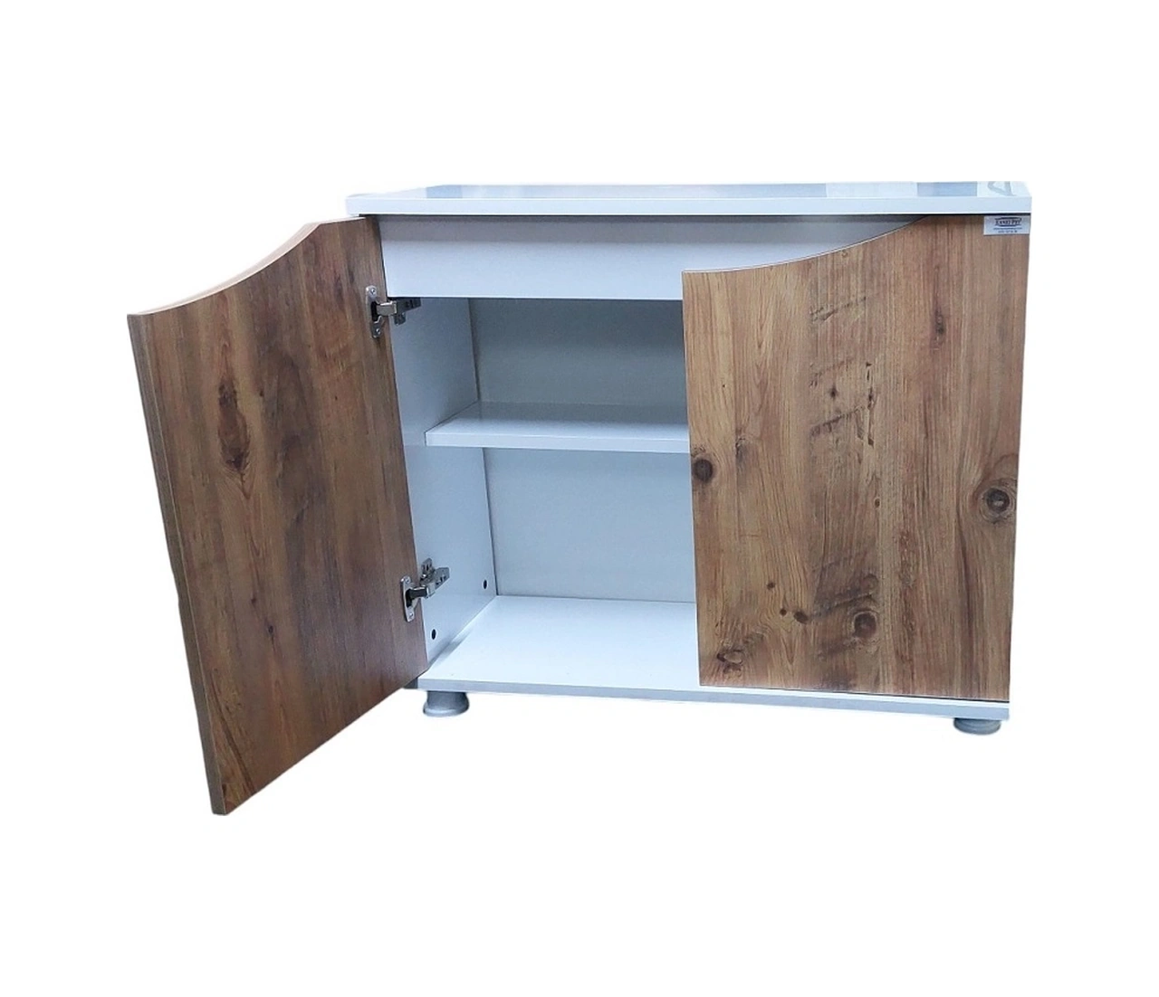 Kanki Pet 80 Cm Mdf Kp8045fac Flex Atlantik Çam Kapaklı Akvaryum Sehpası 80x45x69 Cm