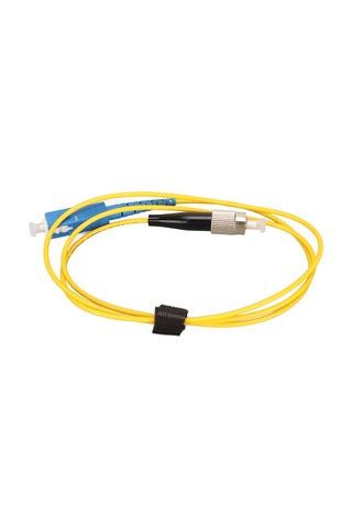 Fosenze 0.5m Fc-sc Tek Modlu Fiber Optik Kablosu - Kalın Pvc, Stabil Veri Transferi, Yüksek Bant Genişliği, Ev/school/hastane Uygulamaları