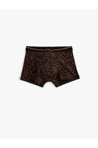 Koton 3'lü Boxer Seti Slogan Baskılı Pamuklu Siyah Desenli 5slm90005mk Siyah
