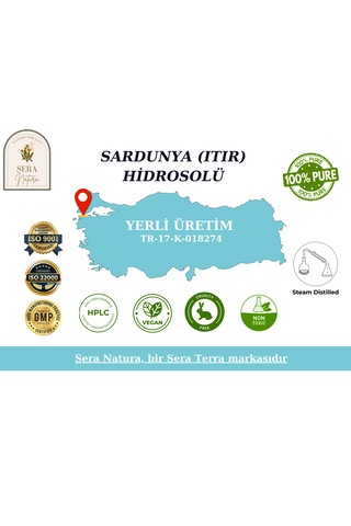 Sera Natura Sardunya Itır Hidrosolü 100 ML