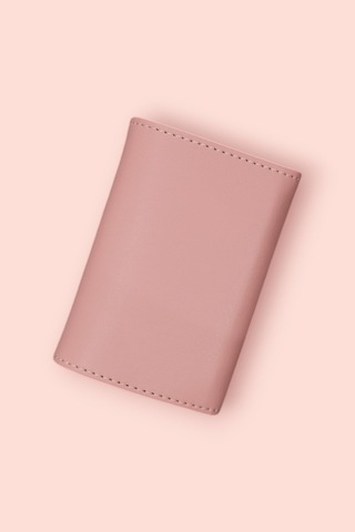 Modica Paris - Vegan Deri Akordiyon Kartlık Cüzdan Şıklık Ve Fonksiyonun Buluştuğu Kusursuz Tasarım Pudra