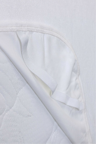 Divanev Sıvı Geçirmez Bebe Alez 70x110 Cm Pamuk Yatak Koruyucu Beyaz