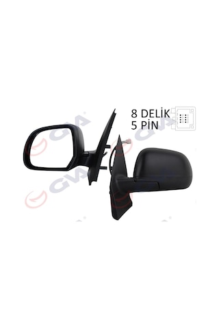 Dış Dikiz Aynası Elektrikli Sol Dacıa Dokker-lodgy 12 Isıtmalı Sensör Konv Vm-68