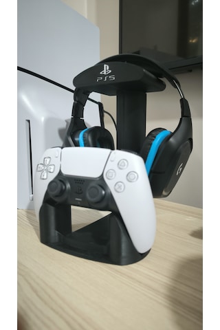 Ps5 Kulaklık Ve Kol Tutucu Dekoratif Stand