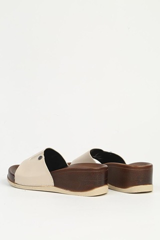 Pierre Cardin Pc-7421 Kadın Terlik Krem