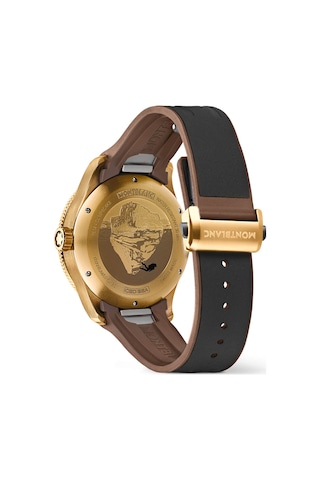 Montblanc Iced Sea Automatic Date 133300 Altın - Mavi