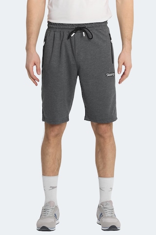 Slazenger NAGI Erkek Cepli Koyu Gri Şort