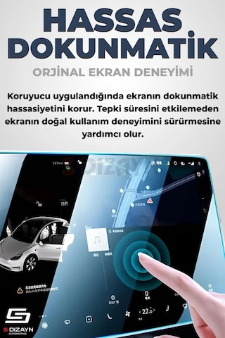 S-dizayn Opel Mokka Ultimate 9h Nano Multimedya Ekran Koruyucu Parlak 2024-2025 A+ Kalite