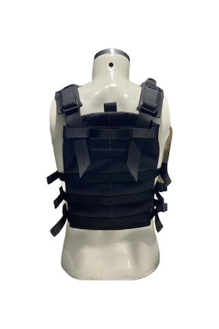 Süngü Askeri Shop Sungu Askeri Shop Plaka Taşıyıcı Yelek Siyah
