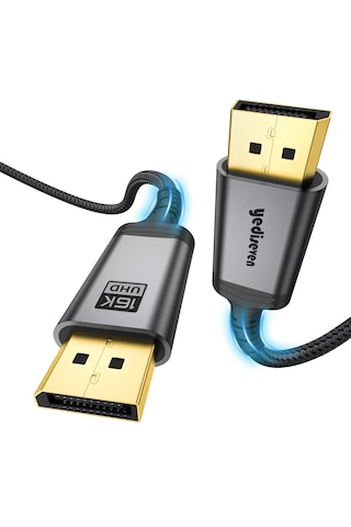 Displayport To Displayport Dp 2.1 Görüntü Aktarma Kablosu 2 M