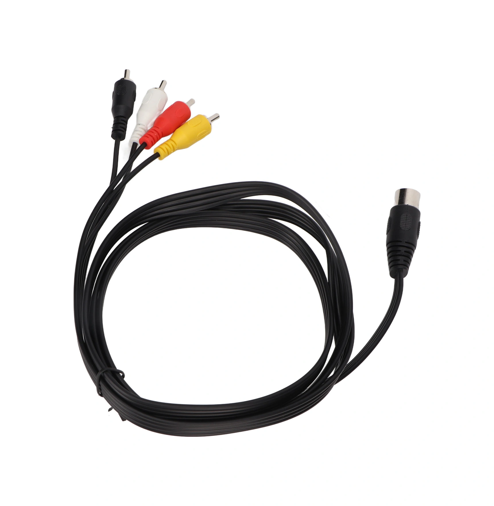 Shineyee 1.5m Saf Bakır Çekirdekli Din 5pin Erkekden 4rca Erkeğe Ses Kablosu - Pvc Kaplama, Çift Koruma, Plug & Play