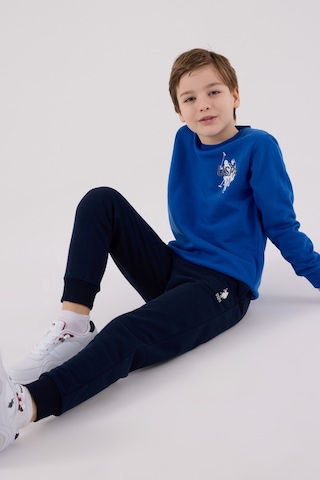U.S. Polo Assn. Lisanslı Erkek Çocuk Alt Üst 2 Parça Eşofman Takımı Us2204 Parlament