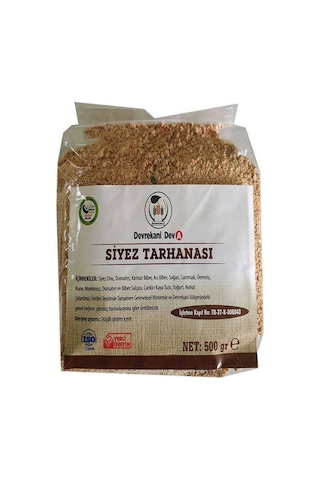 Devrekani Deva Siyez Tarhanası Yöresel Katkısız 500 G