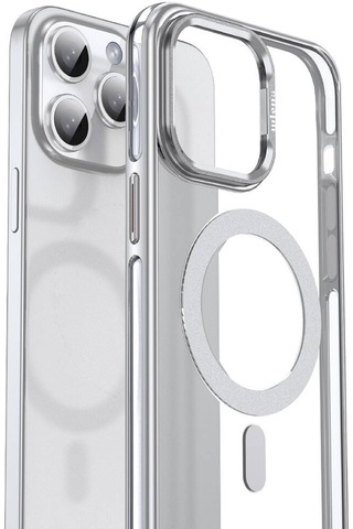 Apple Uyumlu iPhone 14 Pro Kılıf Magsafe Şarj Özellikli Wlons Standlı Efsane Kapak Gold