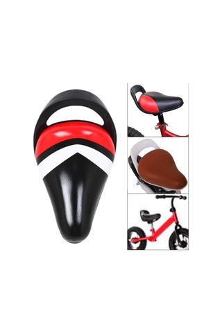 Homyl Çocuk Bisiklet Sele Kaymaz Koltuğu Bisiklete Binme Açık Siyah Kırmızı