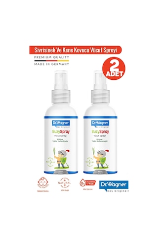 Dr. Wagner Buzzspray Vücut Spreyi 2 x 100 ML