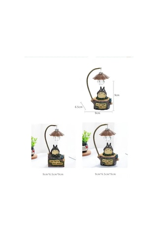 Ruicoo "büyülü Bahçe Ve Ev Dekoru İçin Şirin Mini Gece Lambası - Pilli Ve Dayanıklı" Çok Renkli