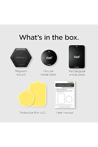 Spigen Kuel Qs11 Tüm Cihazlara Rugged Manyetik Araç Tutucu, Andoid Ve Apple iPhone Uyumlu Universal A203 - 000cg20879 46959977