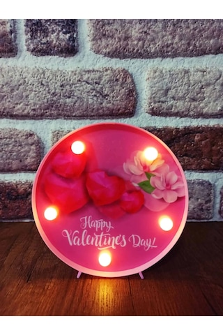 Ers Dekoratif 3d Led Lamba Valentines Day Led Lamba