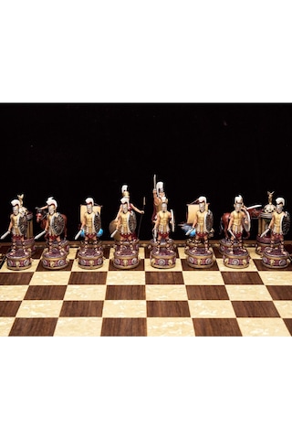 Büyük İskender - Pers Kralı Dairus Satranç Takımı