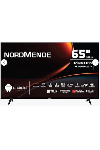 Nordmende 65NM1105 65" Ultra HD LED TV Nordmende 65NM1105 65" Ultra HD LED TV