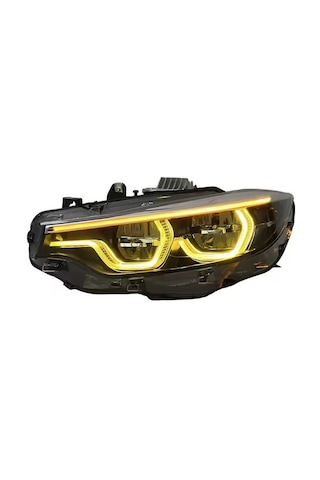 Autogp Bmw F32 F33 F36 Ön Far Lambası Ledi Lci Model Yellow Drl 2013 / 2016