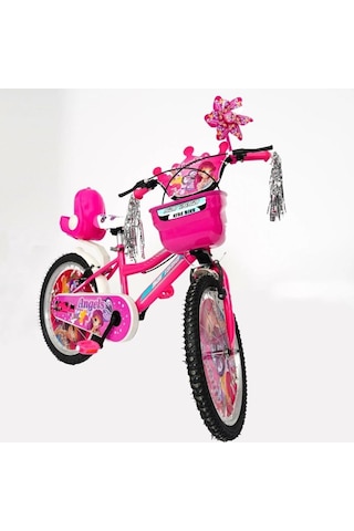 Sarissa Angels 20 Jant 6 Ve 10 Yaş Çocuk Bisikleti Pembe + Yan Destek Tekeri Pembe