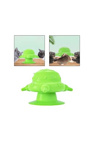 Suntek Pet Süt Besleme Kasesi Köpek Besleyici 4 Nozul Yeşil