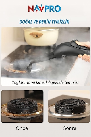 Navpro Çok Fonksiyonlu Buharlı Temizlik Makinası - Buharlı Temizleyici