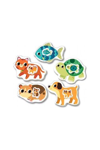 Puzmooyuncak Educa Evcil Hayvanlar Baby Puzzle