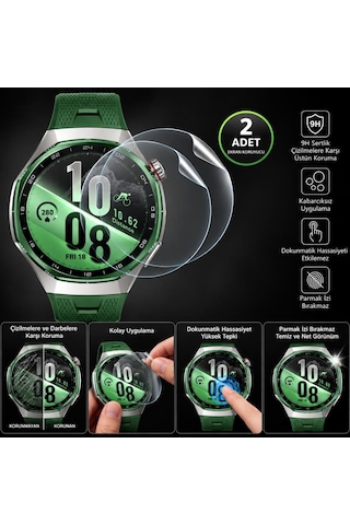 Huawei Watch Gt 7 Pro İle Uyumlu Ekran Koruyucu Tpu, Tam Kaplayan Akıllı Saat Koruması 2 Adet