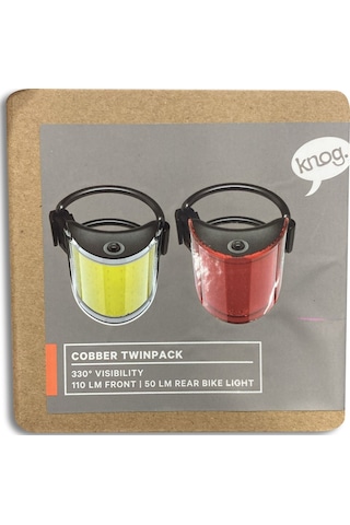 Knog Lıl Cobber Twınpack 50lm Usb Ön+arka Bisiklet Işık Seti Siyah