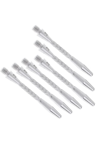 Homyl 6 Adet 50mm İplik Alaşımı Yeniden Yivli Dart Sapları