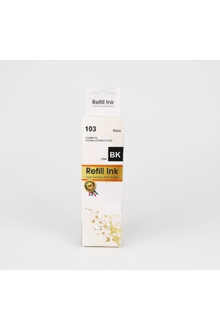 Refill Ink Epson 103 BK L3110/3111/3150 Siyah Uyumlu Kartuş