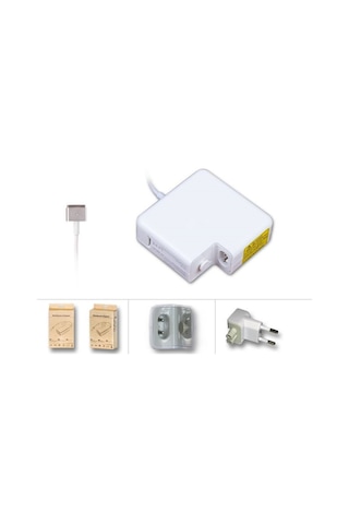Apple Uyumlu MacBook Air Magsafe 2 A1466 Şarj Adaptörü 14.5V 3.1A 45W - 551285845