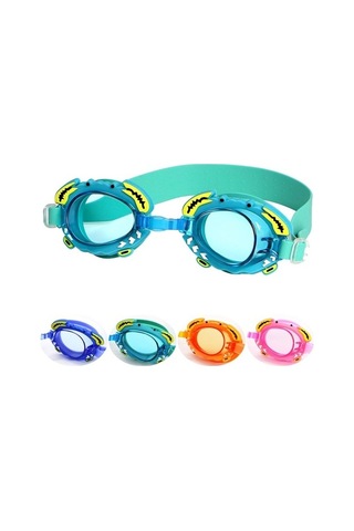 Artfulabode Yüzme Turuncu Su Sones Sevimli Ruıhe Pcs Önleyici Karikatür Gözlüğü Geçirmez Çocuk Buğu 2 Yq Çok Renkli