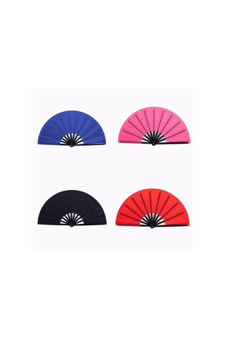 Hangfox Beyaz Plastik Çift Taraflı Folding Tai Chi Flamingosu - Dövüş Dansı Gösteri Ve Egzersiz İçin Dayanıklı Spor Aleti Beyaz