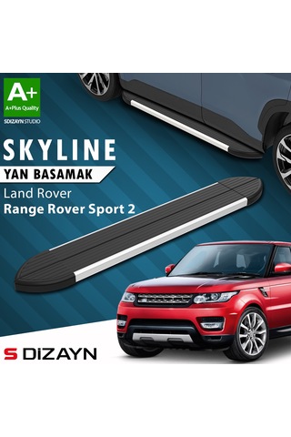 S-dizayn Land Rover Range Rover Sport 2 Skyline Aluminyum Yan Basamak 193 Cm 2013-2022 A+ Kalite