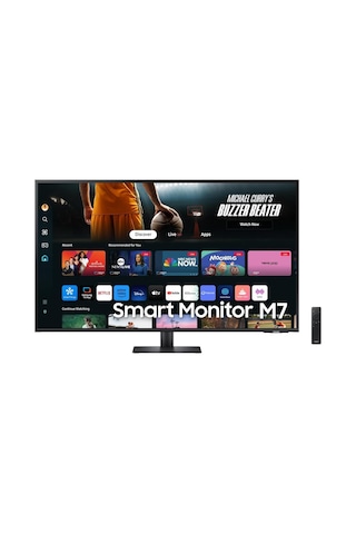 Samsung Uyumlu M7 LS43DM702UUXUF 43" 4 Ms 60 Hz 4K Monitör (Teşhir)