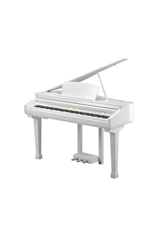 Kurzweil Kag100-wh Kuyruklu Dijital Piyano Beyaz Mini Grand Tasarım Şık Ve Modern